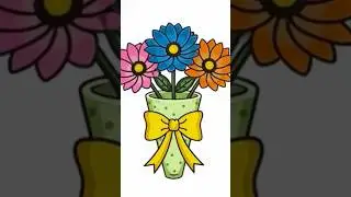 Satisfying coloring for sleep and relaxation #shorts #animation #asmr #satisfying