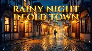 Lofitolian – Rainy Night in Old Town | Melancholic Guitar & Ambience