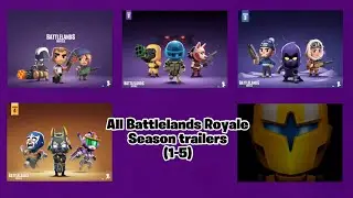 All Battlelands Royale Season Trailers (Seasons 1-5)