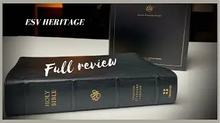 Полный обзор предварительного выпуска ESV Heritage @CrosswayBooks