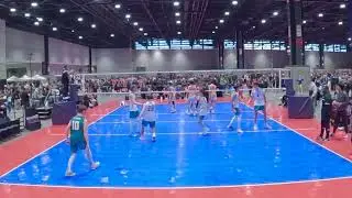 Mod 17 Gold v Pulse 17-1 set 2