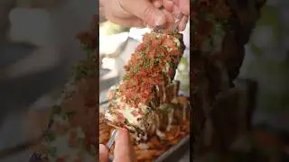 Вирусный кебаб из тортильи - бекон, курица, ранч #выбранныйпартнер