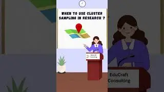 Cluster sampling | Research#short video#viral video#youtube#researchmethods