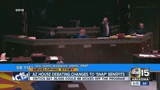 AZ house debating changes to &lsquo;SNAP&rdquo; benefits