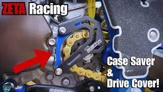 ZETA Racing Case Saver with Drive Cover. Featuring: Yamaha YZ125