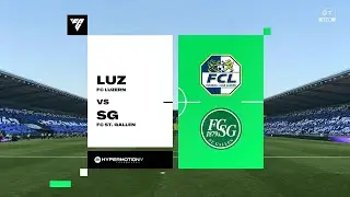 EA Sports FC 26 | ФК Люцерн против Санкт-Галлена - Суперлига Швейцарии | Геймплей на PS5