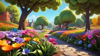 The Bee Who Found a Rainbow Flower 🐝🌸🌈 | Fun Preschool Learning Adventure | Colors & Nature