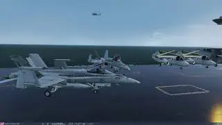 DCS Hornet: Ense&ntilde;ando a Raptor CV-1 ICLS CAT III [MP]