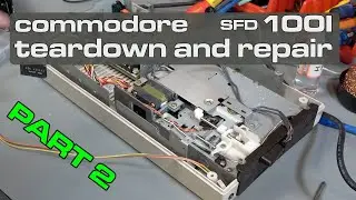 Commodore SFD 1001 Drive Teardown and Repair: Part 2
