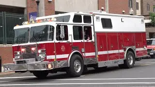 Trenton Fire Department Rescue 1 Responding