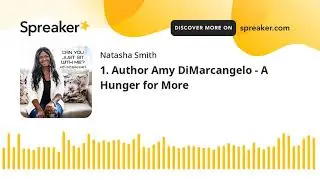 1. Author Amy DiMarcangelo - A Hunger for More