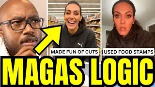 Женщина из MAGA высмеяла чернокожих, которым отрезали талоны на еду, хотя она ими пользовалась