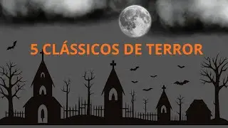 5 CLASSICOS de TERROR para ler no HALLOWEEN 📚🎃👻