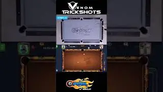 @VenomTrickshotsOfficial Real Vs Virtual 😱 #pool #8ballpool