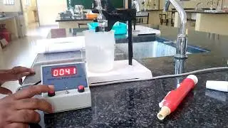 Determination of Viscosity Coefficient of given liquid using Ostwald's viscometer (SVIT, SAVI, VTU)