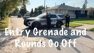 Граната и пули в тихом районе Виннипега #canada #winnipeg #copwatch #police #vlog