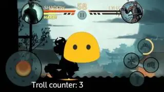 Shadow Fight 2: Trolling Lynx with Lynx's claws (challenge 1) (