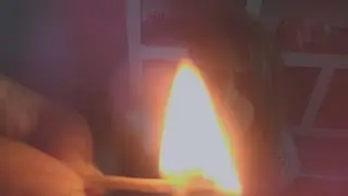 match lighting ASMR - Encendiendo fosforos - whispers