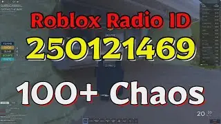 Chaos Roblox Radio Codes/IDs