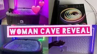 I  Made a Woman&rsquo;s Cave with a Hot Tub | Relxtime HotTub unboxing | PAUTIX Lighting
