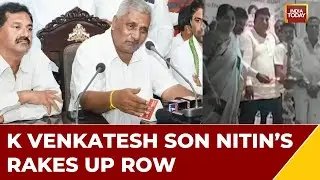 Minister K Venkatesh's Son Takes Part In Govt Program, Launches Shakti Scheme In Piriyapatna