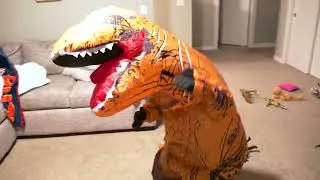 Inflatable T-Rex Costume Review