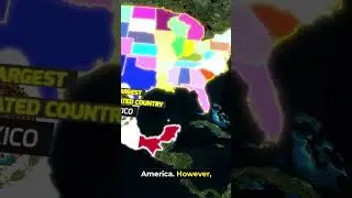 What if all American states spilt in independent countries? #shorts
