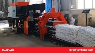 lsm small cardboard waste baler