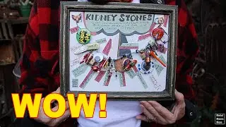 DIY Kidney Stones Art! Amazing Best art EVER | Funky Junk | Dumpster Dive | Recycled Material | Rare