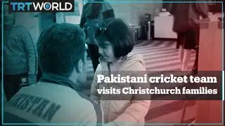 Pakistani cricket team meets families of Christchurch terror attack