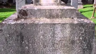 Stewarts of Findynate Celtic Cross Logierait Perthshire Scotland