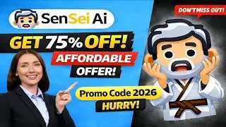 Sensei Ai Promotion Code - GeT Exclusive 75% Off ( Still Working Deal) 