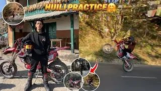 DIRT BIKE MA HUILI PRACTICE GARDHA BBL GAYO😜@SHIVABASNET99 #rm250 