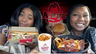 ARBYS MUKBANG 먹방 EATING SHOW | OUR FIRST TIME AT ARBYS 👀🤯