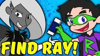 Can You Find Ray Blank? Grace Cale & Ray Blank Steal All The Color! | Fun Kids Games at Cool School