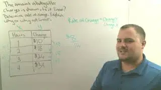 8th Grade Math Chapter 3 Lesson 1 Constant Rate of Change