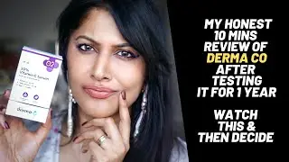 IS DERMA CO SKINCARE WORTH IT? 1 YEAR AFTER HERE ARE MY TOP 5 PRODUCTS ! MADE IN INDIA BRANDS