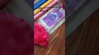 Let's paint 🌙🌝 (failed)#art #purple #viral #youtubeshorts #painting #moon #mini#fail |Artistry aura|