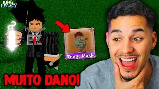 DESPERTEI a GRAVITY e PEGUEI a TENGU MASK no KING LEGACY 🔥