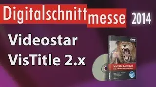 Videostar VisTitle 2.5 Titelsoftware Plug-in f&uuml;r EDIUS, Premiere Pro und Avid Media Composer