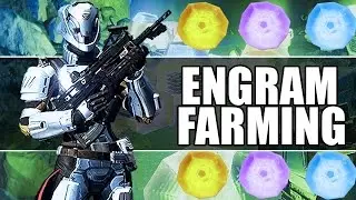 Destiny   Decrypting 50  Rare Legendary   Exotic Engrams   2 Cryptarch Packages!