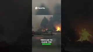 Unprecedented Wildfire Spreads Rapidly Through Pacific Palisades #shorts #shortvideo #viralvideo