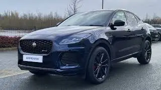 Stunning Jaguar E-PACE D200 | Portofino Blue, Ebony Interior & Panoramic Roof - YE71ZRX