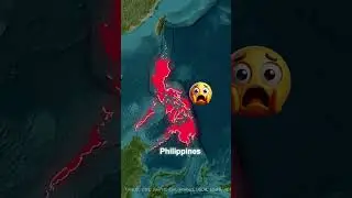 Почему Филиппины кажутся маленькими, но на самом деле это не так 🇵🇭😲 #география #карта
