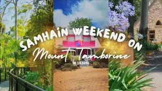 Spending Samhain in a Witches Cottage 🔮 Travel Vlog in Mount Tamborine