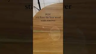 I used Restor A Finish in the color neutral and steel wool sponge, grade 0000.