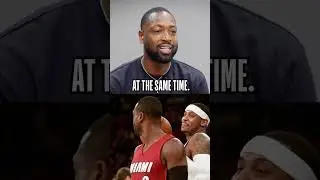 DWade admits he couldn't guard Melo 😂