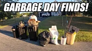 Fishing Rods - Scrap Metal - Free Stuff Found Trash Picking! - Ep. 1151