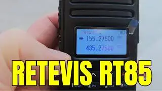 Retevis RT85: Двухдиапазонный + 5W = Лучше всего соотношение цена-качество!