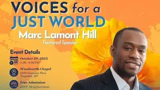 Voices for a Just World | Featuring Marc Lamont Hill